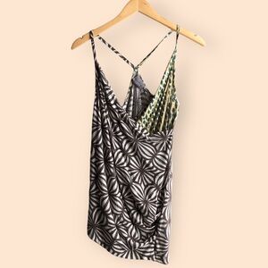 Vanessa Virginia Anthropologie Boho Patterned Summer Tank Top Blouse Women’s S